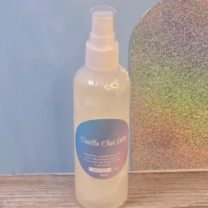 Vanilla Chai Latte Moisturizing Body & Hair Spray. Handmade Alcohol Free Hair Mist - Refreshing Fragrance for Dry Skin