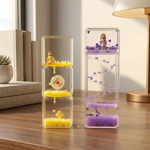 Liquid Motion Bubbler - Sensory Fidget Desk Toy for Kids & Adults - Relaxing Hourglass Timer Tubes - Calming Visual Play for School, Home, Office, Stress Relief and Focus Mother's Day Gifts #SummerVibes