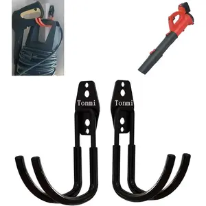 2Pcs Leaf Blower Hanger for, Holder Wall, Hedge Trimmers Rack, Chainsaws, String Trimmer Hangers, for Home/Organizers and (Set of 2)