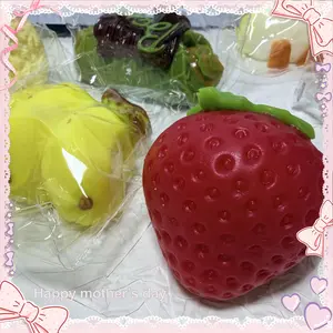 Realistic Friuts Squeeze Finger Exercise & Indoor Stress Relief Stress Buster Daily Hand Workout Perfect for Indoor Hand Movement