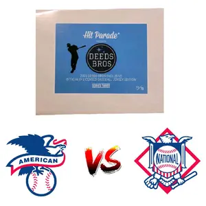 (League Battle) Jersey Break - 2025 Hit Parade Deedsbros Edition Authentic baseball jersey break.  pick your league/ teams.