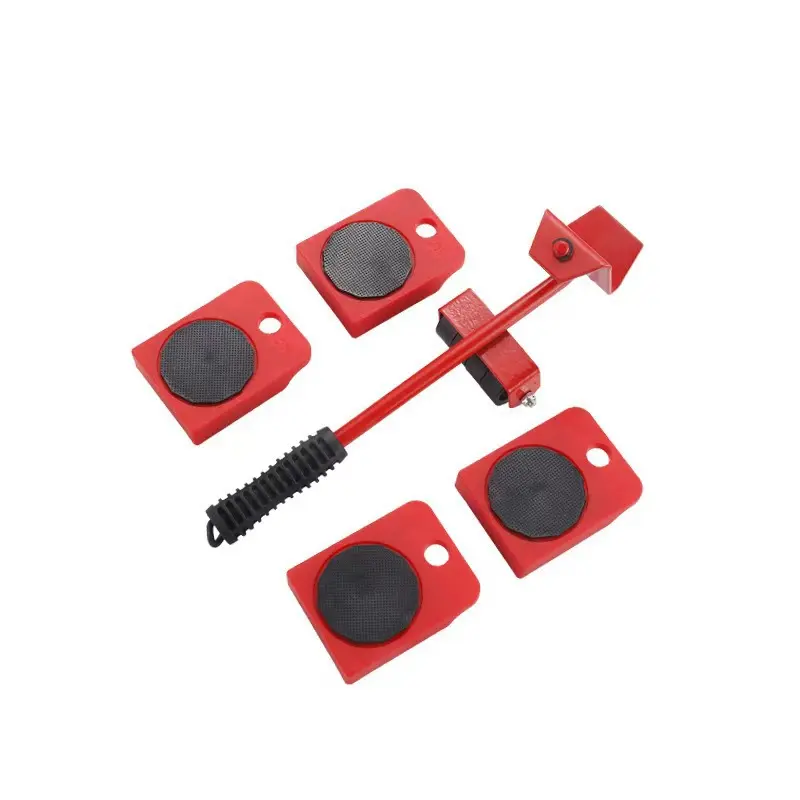 Furniture Lift Mover Tool Set with Wheels - Heavy Duty Furniture Lifter Tool for Moving Sofa, Fridge - Furniture Moving Tool System with Sliders, Furniture Rollers for Heavy Furniture
