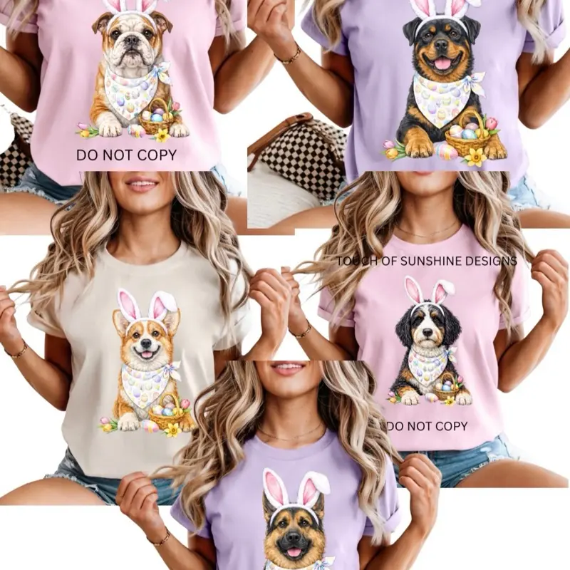 ORIGINAL DESIGNER Easter Dogs ORIGINAL DESIGNER Easter Dogs