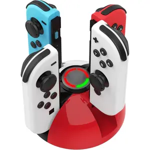 Controller  Dock for  /OLED Joy-Con Controller, Joy-Con Charger Stand Station with LED