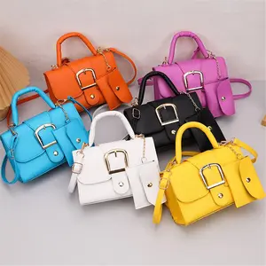 Crossbody Bags for Women Trendy Small Buckle Cross Body Purse Shoulder Bag Pu Leather Handbags