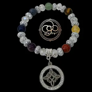witch knot 7 chakras elastic bracelet