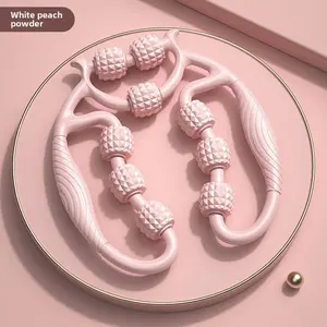 Circular Leg Massager Roller, Deep Tissue Muscle Relaxation & Tension Relief Self Care Tool for Women