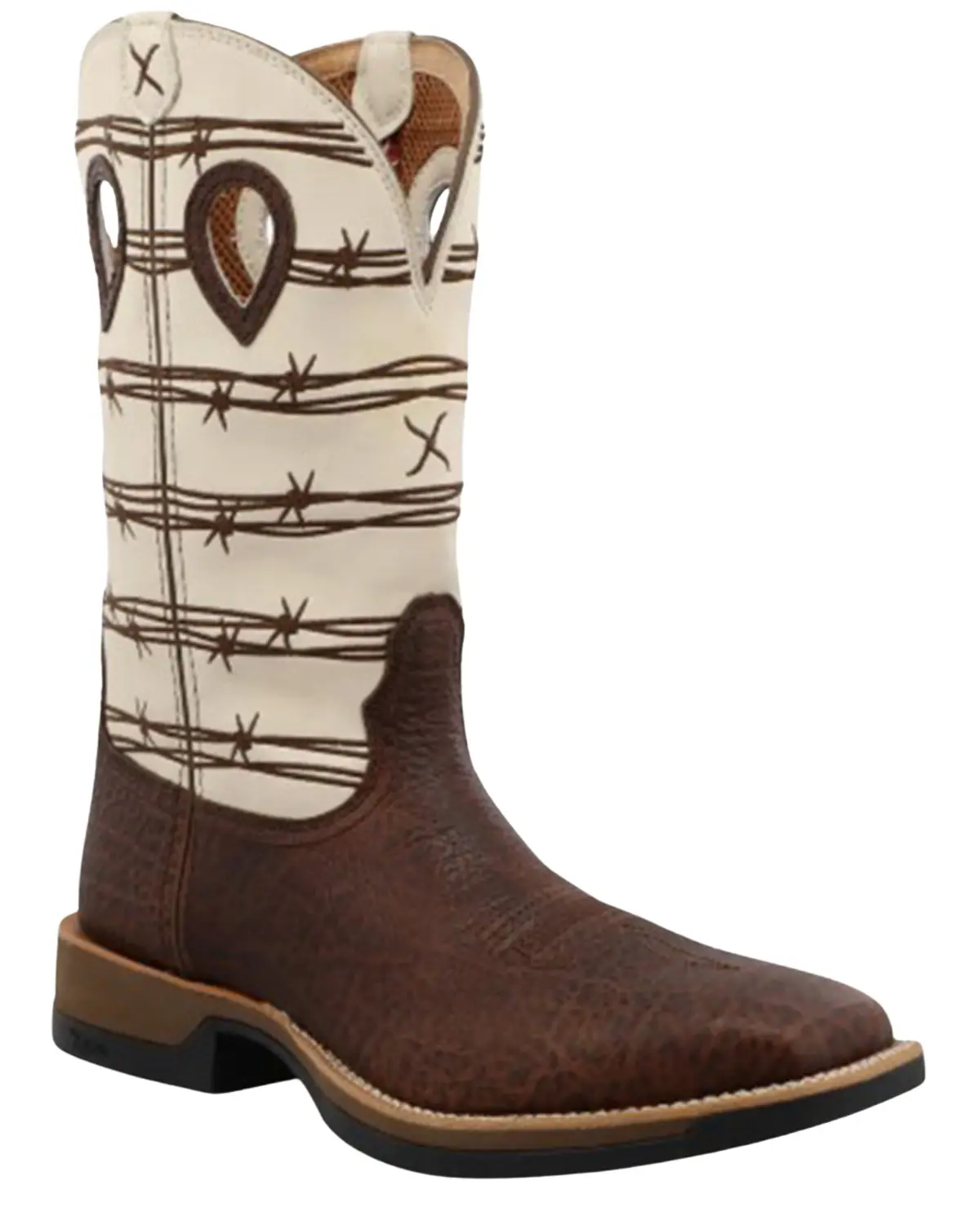 Twisted X Men's Men'S 12" Elephant Print Tech Western Performance Boot - Mxw0008