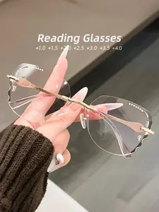 Fashion Presbyopia Reading Glasses Plastic Anti Blue Light Hyperopia Eyeglasses Eyewear for Men Women +1.0 +1.5 +2.0 +2.5 +3.0 +3.5 +4.0