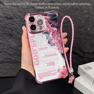 Pink Ocean Aesthetics Phone Shell Christian Psalms 4:19 60:22 4:13 3:5-6 GOD Plan for iPhone Samsung 17Pro Max Air 16 15Plus 14 13 12 11 XR XS Galaxy S25 S24 S23 S22 A56 A55 A54 Matte Finish Anti Drop Bumper Religious Birthday Gift For Her 995