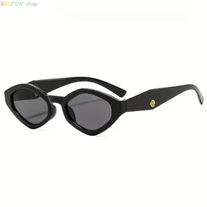 Women's Cat-Eye Trendy Sunglasses - Irregular Frame, Lightweight, Comfortable, Durable Eyewear for Street Photography, The Way of Water Cosplay, Summer Vibes Women's Accessory