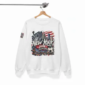 New York City Soccer Crewneck 2026 – USA Flag Sweatshirt, Football Game Day Unisex Shirt