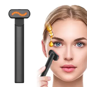 4-in-1 Light-Therapy-Wand,Red Light Therapy for Face and Neck - Microcurrent Facial Device for Anti-Aging - Face & Eye Massager Skincare ,perfect travel gift