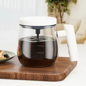 Upgrade Your Coffee Game This Halloween & Christmas – Portable Self-Stirring Mug USB Rechargeable, Automatic Electric Mixer Cup for Coffee, Milk, Tea, Cocoa – Spill-Proof Travel Mug & Holiday Gift Idea for Friends, Family, Office Workers set Drink