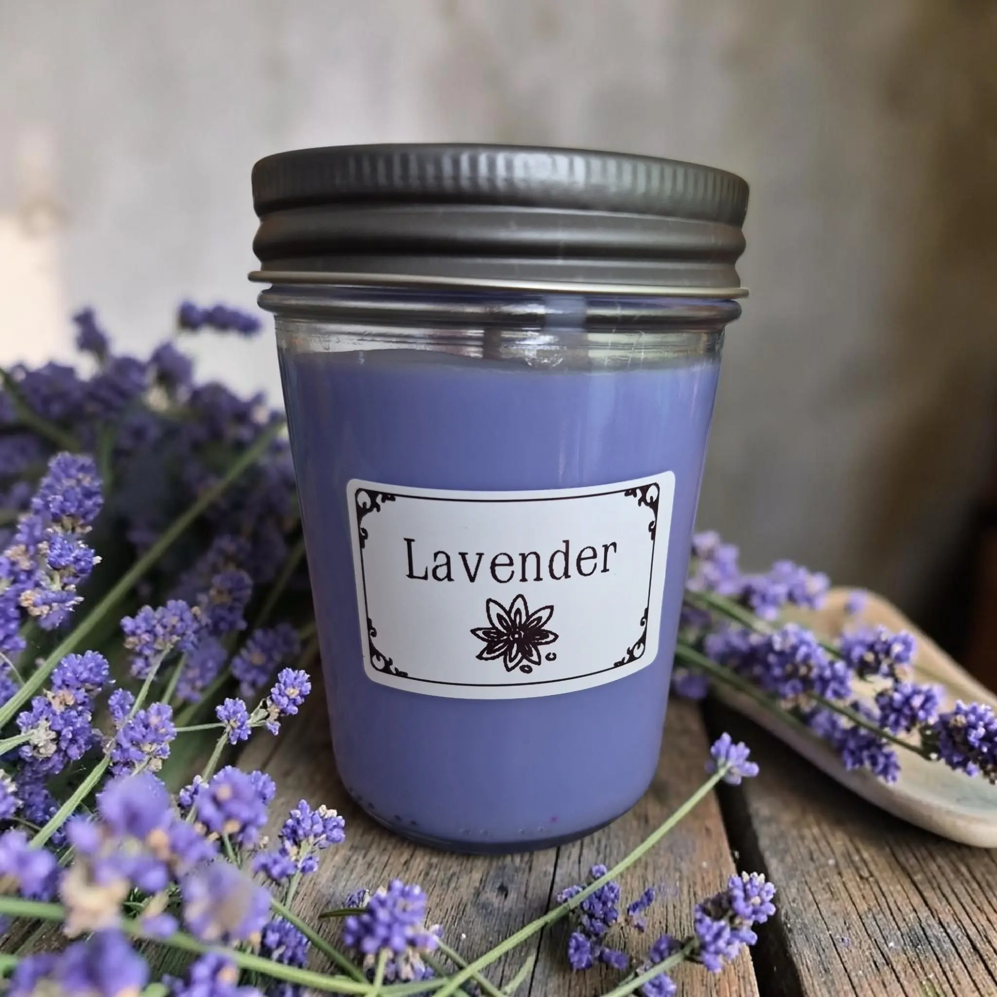 Lavender Candle