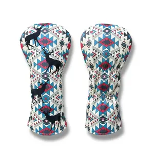 Aztec Golf Driver Headcover - Stylish & Versatile Accessory for Enhanced Golfing Experience