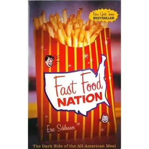 USED Book - Fast Food Nation: The Dark Side of the All-American Meal by Eric Schlosser (Paperback) - english