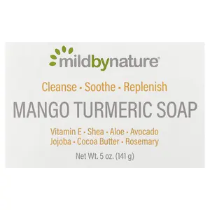Mild By Nature Bar Soap, Mango Turmeric, 5 oz (141 g)