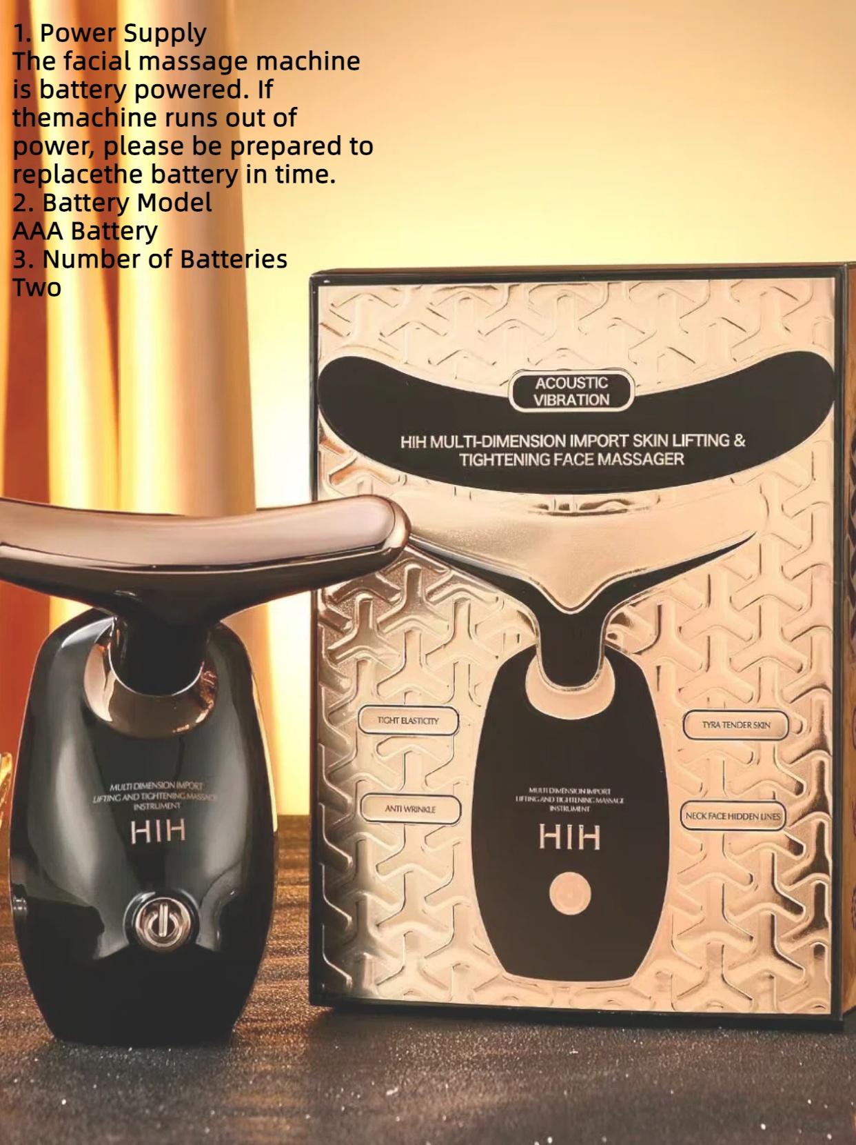 Facial Massage Machine, Face Lifting & Tightening Beauty Appliance, Professional Facial Beauty Instrument for Women & Men, Skincare Tools at home device