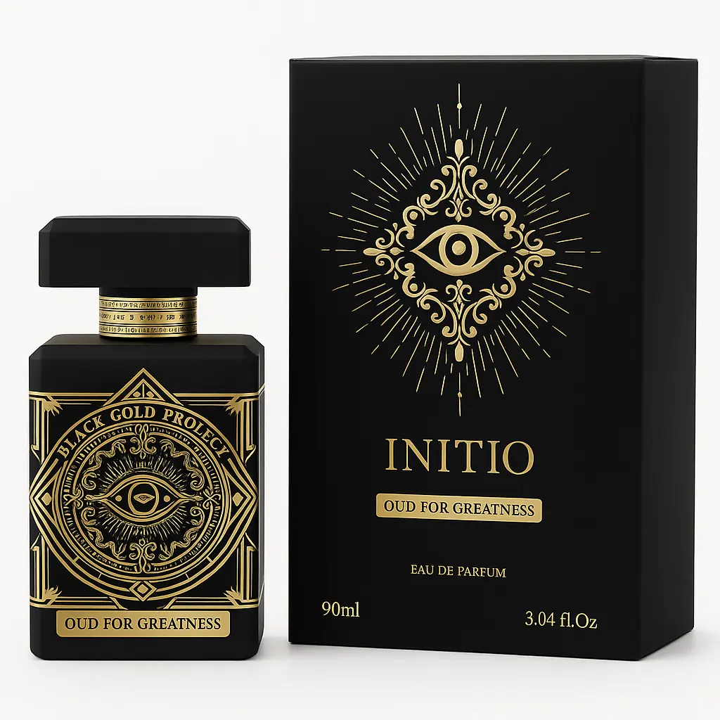 INITIO PARFUMS PRIVES Unisex 3 Ounce Oud For Greatness Eau de Parfum - Lavender Nutmeg Saffron Oud Patchouli Musk Fragrance