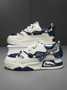 Students' Chunky Skate Shoes | Air-Cushioned Sportswear | Couples Casual Footwear