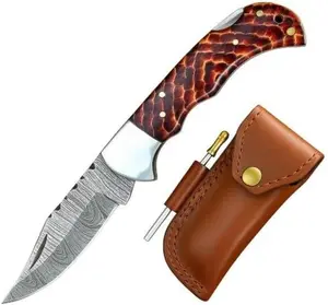 MAZEDAZE Foldable Outdoor Utility Tool with Sharpener