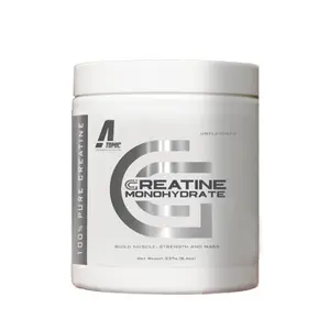 Atomic Creatine Monohydrate – 100% Pure Micronized Creatine Powder – Unflavored – Muscle Strength & Recovery Support – 237g (60 Servings) 100% Pure Micronized Creatine Powder – Unflavored – Muscle Strength & Recovery Support – 237g (60 Servings)