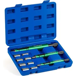 11-Piece Universal Clutch Centering Tool Set for Clutch Disc Alignment, Clutch Alignment Tool Kit with 3 Size Spindles for Car Light Truck SUV,Heavy Duty Metric Clutch Plate Alignment Tools