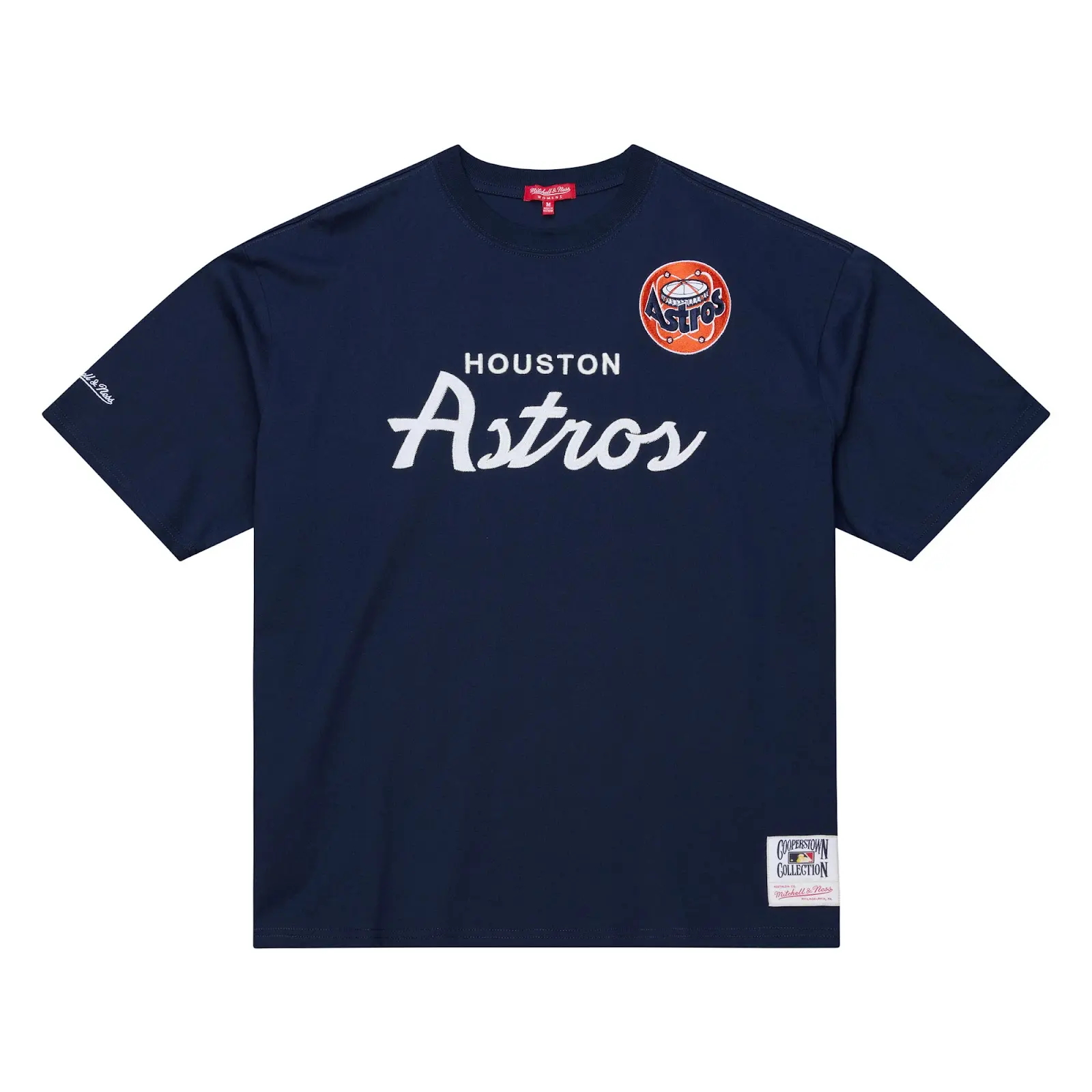 Women's Head Coach T-Shirt - Vintage Graphic Tee, Mitchell & Ness Crewneck Cotton