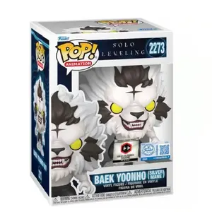Funko Solo Leveling Baek Yoonho Silver Mane #2273 Pre-Release Collectible Figure