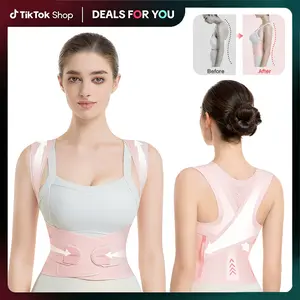 [DealsForYouDays] Posture Corrector for Women & Men by Babaka – Cooling Breathable Back Brace, Lightweight Invisible Design, Non-Chafing Comfort, Support for Hunchback, Rounded Shoulders, Scoliosis & Back Pain