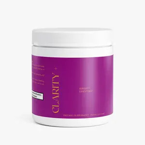 Clarity + Sour Gummi Worm Dietary Powder, Mini Travel Size - Advanced Focus & Cognitive Performance Powdered Supplement Drink Mix