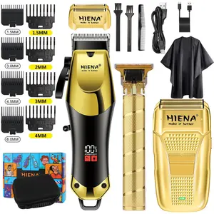Men's Stainless Steel Electric Shaver Grooming Kit - USB Rechargeable Beard Trimmer, Facial Detailing Tool, Cordless Razor, Portable Travel Set, Ideal Birthday Gift for Daily & Outdoor Use