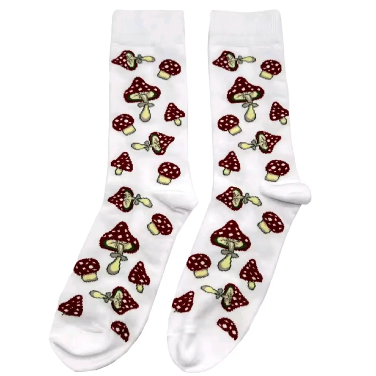 Mushroom Themed Long Socks - Perfect for Any Occasion