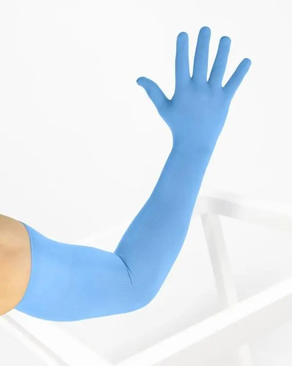 Seamless Gloves Armsocks - Sky Blue
