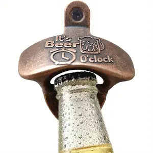 Vintage Retro Bottle Opener, Wall Mounted Bottle Opener with Screws, Bottle Cap Opener, Kitchen Gadgets, Kitchen Utensils, Kitchen Tools