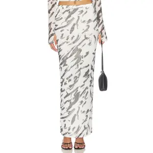 BY.DYLN Maddox Skirt in Zebra Print