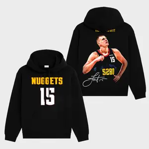 Nikola Jokic 15 Premium Cotton Oversize Hoodie Sweater T-Shirt , The Jokic Hoodie Sweater T-Shirt, The Nuggets  Hoodie Sweater T-Shirt , Sunday Basketball Hoodie Sweater T-Shirt , Game Day Hoodie Sweater T-Shirt , Game Day Outfit