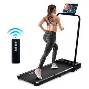 OVERSELF 2-in-1 Walking Pad Treadmill with Handlebars, Adjustable Incline, Protect Carpet ,2.5HP Brushless Motor, Up to 6.2MPH, Portable Foldable Design, Remote Control, Compact Treadmill for Home Gym, Caminadora