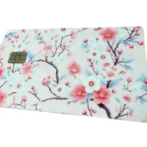 Cherry Blossom Soft Color Credit/Debit Card Skin - Floral Collection
