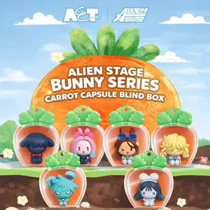 Alien Stage Rabbit Series Little Cute Radish Blind Box - 2026 New Release Official Character Plush  Fan Favorite For Fans & Collectors