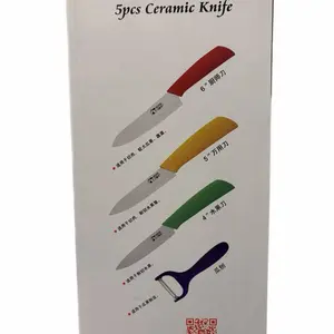 5 piece ceramic knifes