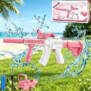 Premium Electric Water Blaster, Fully Auto Shoot, 26ft Long Range, Large Capacity, & Blue, Ideal for Pool, Lawn, Beach, Kids Outdoor Toys