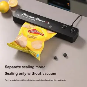 [Automatic Vacuum Sealer] Automatic Vacuum Sealing Machine with 50 Sealed Bags | Food Preservation & Low-Temperature Cooking, Gas Food Sealing System, Food Vacuum Protector
