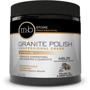 Stone Granite Polishing Compound 8.5 Oz. for Professional use only