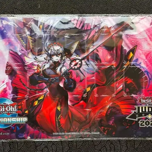 Red Cartesia YGO Playmat TCG OCG CCG Mat Mousepad Trading Card Game Tournament Size With Zones