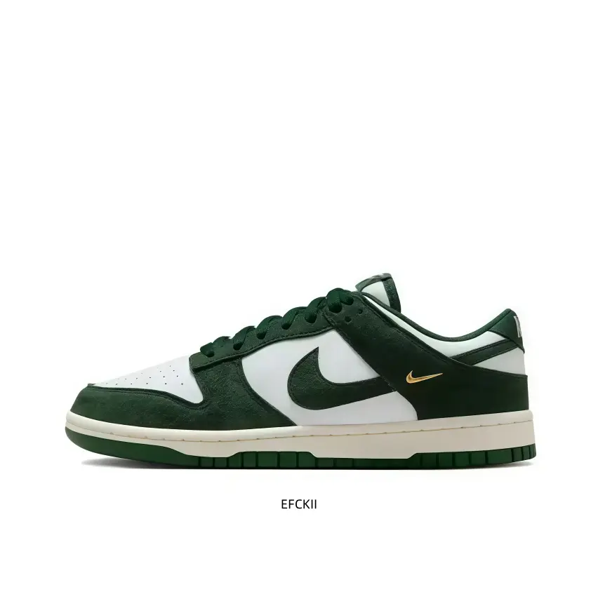 Unisex Colorblock Skate Shoes in Deep Emerald & Crisp White – Cushioned Insole & Durable Rubber Outsole for All-Day Comfort at Campus or Weekend Markets