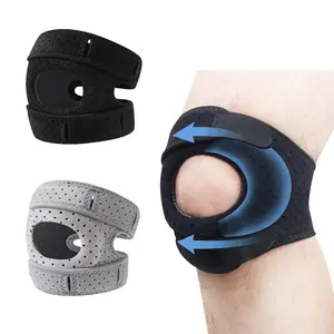 1Count Knee Brace Neoprene Patella Stabilizing Support Adjustable Compression Straps