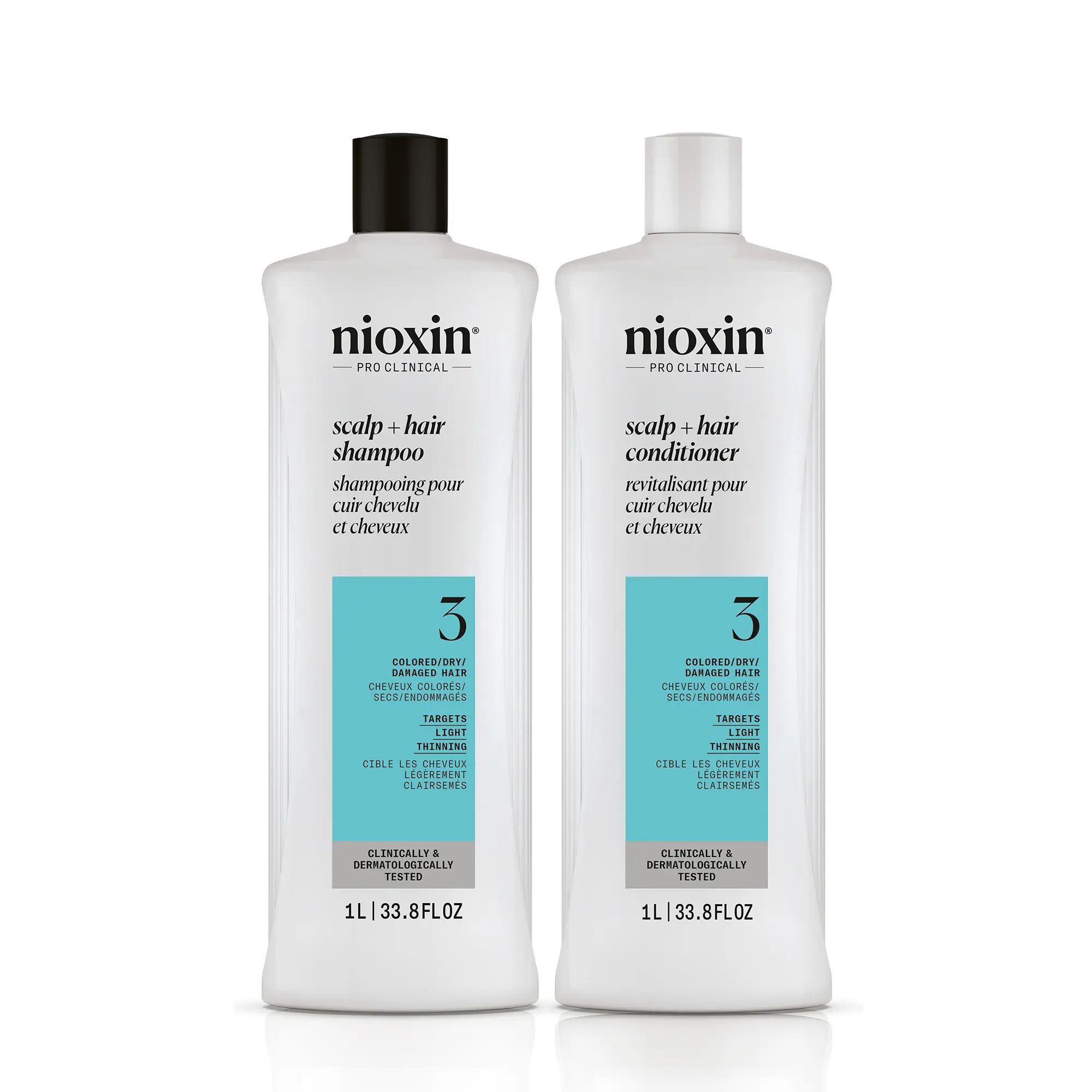 Nioxin System 3 Liter Duo Shampoo and Conditioner ($104 Value) Nioxin System 3 Liter Duo Shampoo and Conditioner ($104 Value)