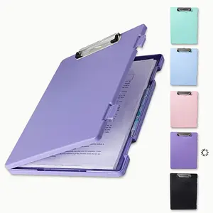 A4 folder storage box board clip student special test paper storage and finishing artifact large-capacity data book subject classification test paper multi-function sheet music clip writing board pad File Storage Folder